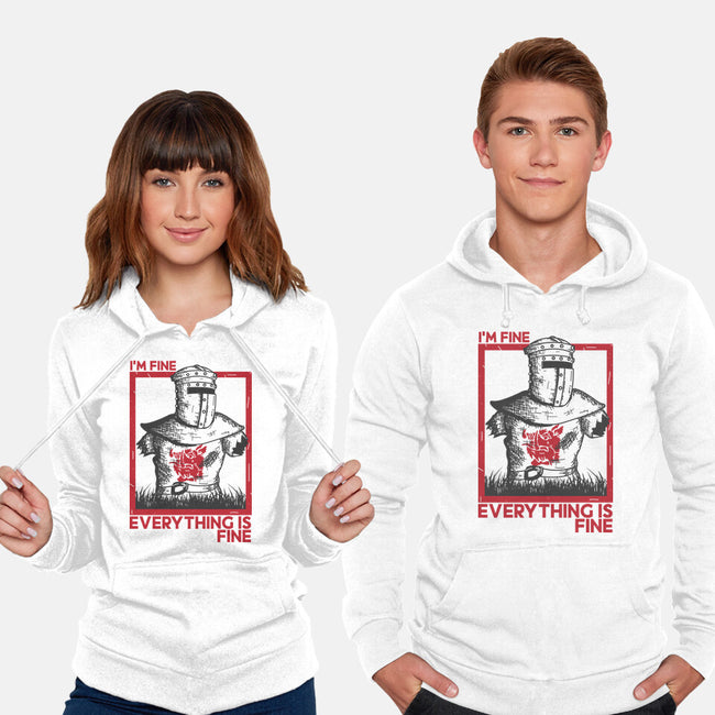 I'm Fine Everything Is Fine-Unisex-Pullover-Sweatshirt-piercek26
