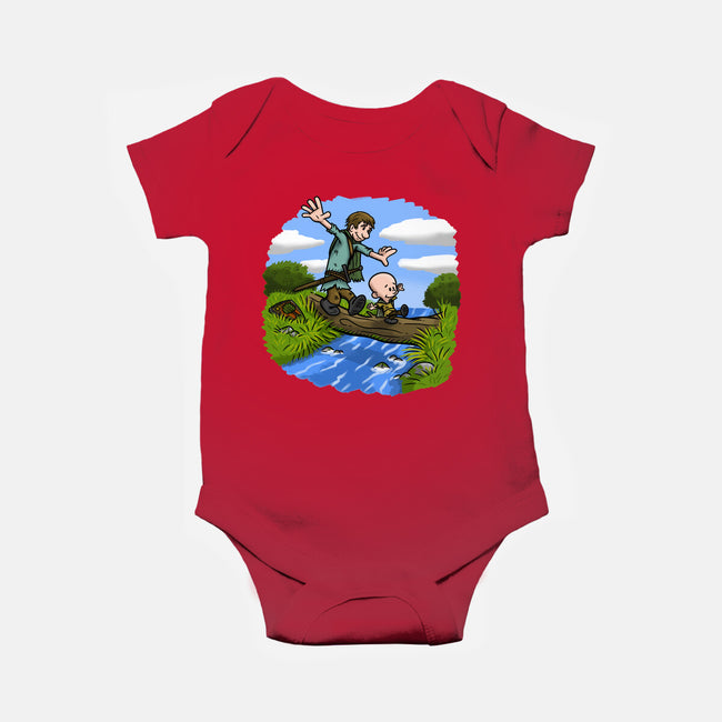 Dunk And Egg-Baby-Basic-Onesie-Paul Simic