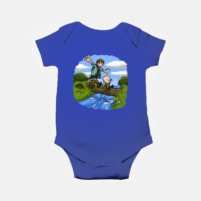 Dunk And Egg-Baby-Basic-Onesie-Paul Simic