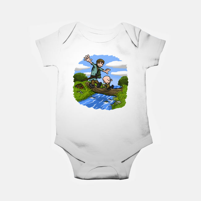 Dunk And Egg-Baby-Basic-Onesie-Paul Simic