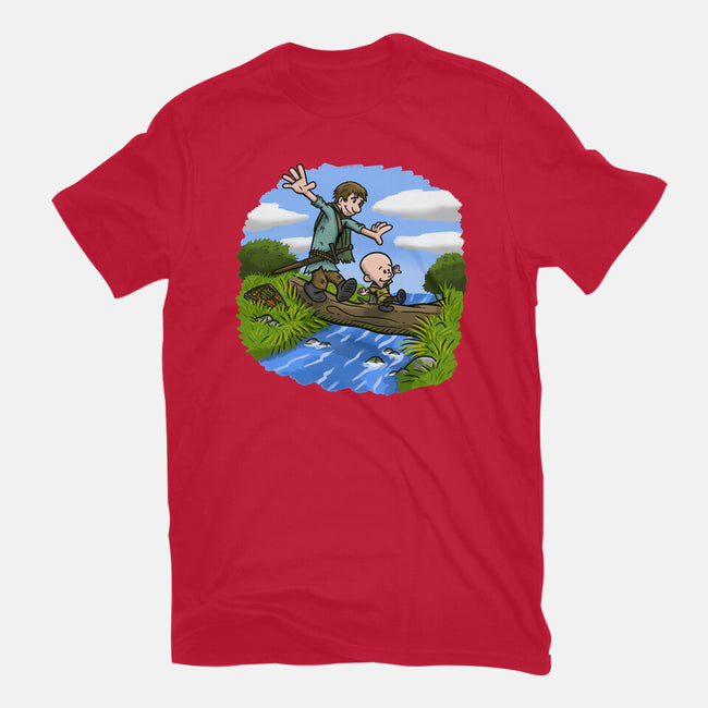 Dunk And Egg-Womens-Basic-Tee-Paul Simic
