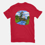 Dunk And Egg-Womens-Basic-Tee-Paul Simic