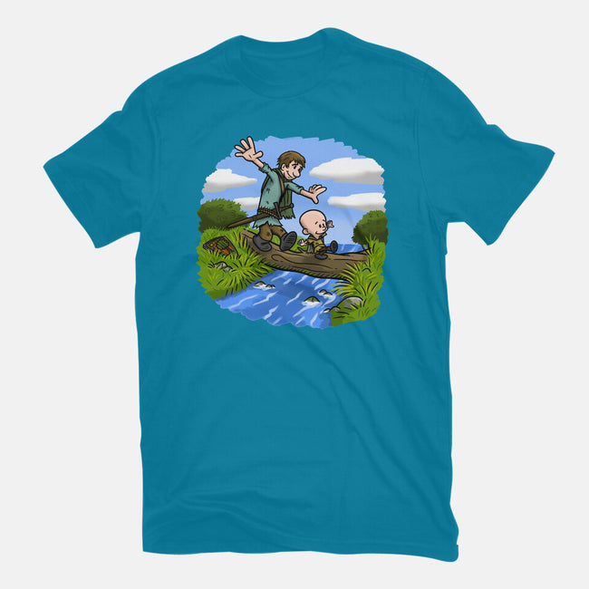 Dunk And Egg-Womens-Basic-Tee-Paul Simic