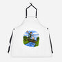 Dunk And Egg-Unisex-Kitchen-Apron-Paul Simic