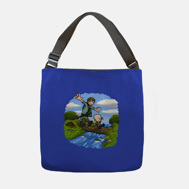 Dunk And Egg-None-Adjustable Tote-Bag-Paul Simic