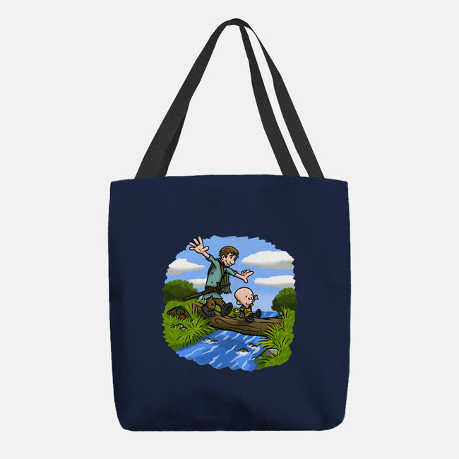 Dunk And Egg-None-Basic Tote-Bag-Paul Simic