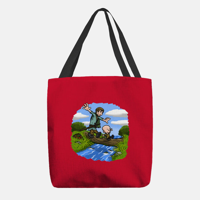 Dunk And Egg-None-Basic Tote-Bag-Paul Simic