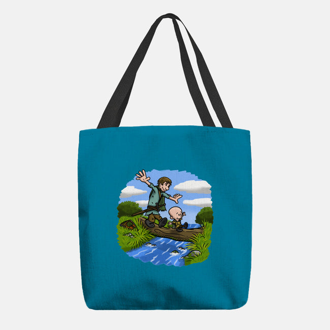 Dunk And Egg-None-Basic Tote-Bag-Paul Simic