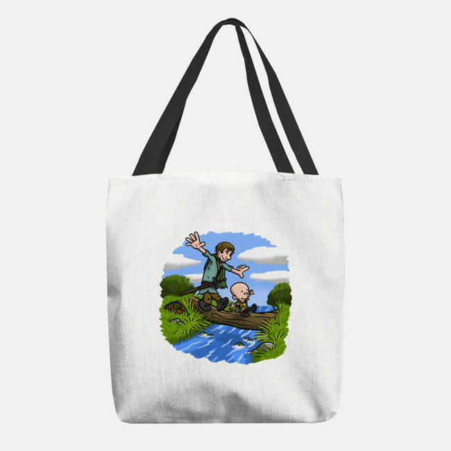 Dunk And Egg-None-Basic Tote-Bag-Paul Simic