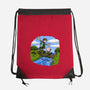 Dunk And Egg-None-Drawstring-Bag-Paul Simic