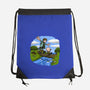 Dunk And Egg-None-Drawstring-Bag-Paul Simic