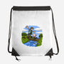 Dunk And Egg-None-Drawstring-Bag-Paul Simic