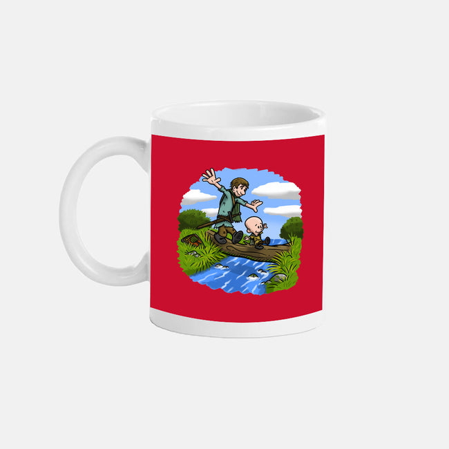 Dunk And Egg-None-Mug-Drinkware-Paul Simic