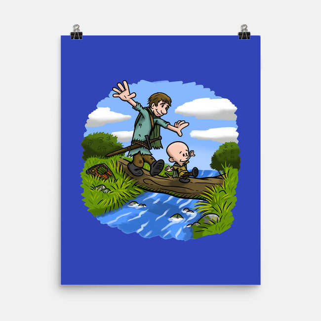 Dunk And Egg-None-Matte-Poster-Paul Simic