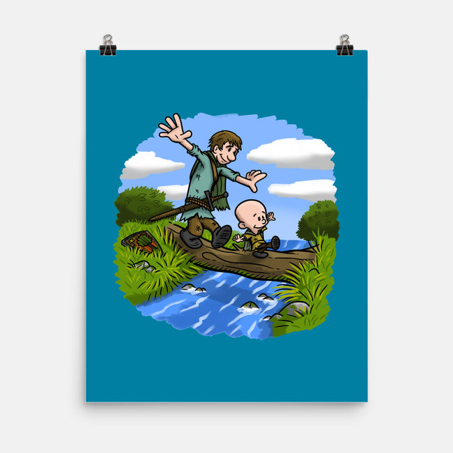 Dunk And Egg-None-Matte-Poster-Paul Simic