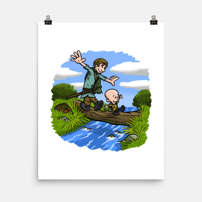 Dunk And Egg-None-Matte-Poster-Paul Simic