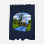 Dunk And Egg-None-Polyester-Shower Curtain-Paul Simic