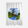 Dunk And Egg-None-Polyester-Shower Curtain-Paul Simic