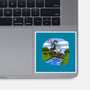 Dunk And Egg-None-Glossy-Sticker-Paul Simic