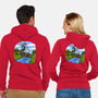 Dunk And Egg-Unisex-Zip-Up-Sweatshirt-Paul Simic