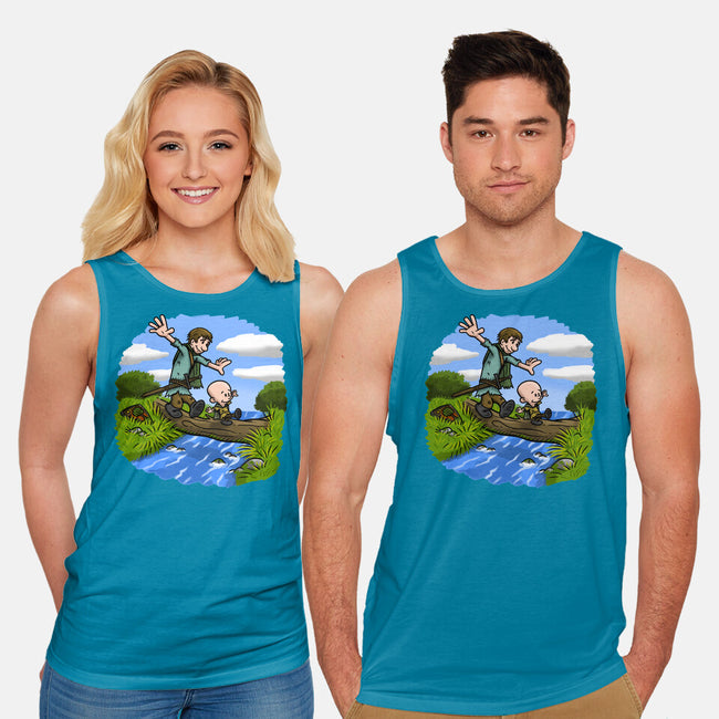 Dunk And Egg-Unisex-Basic-Tank-Paul Simic