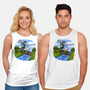 Dunk And Egg-Unisex-Basic-Tank-Paul Simic