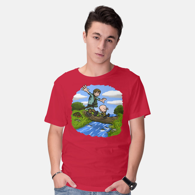 Dunk And Egg-Mens-Basic-Tee-Paul Simic