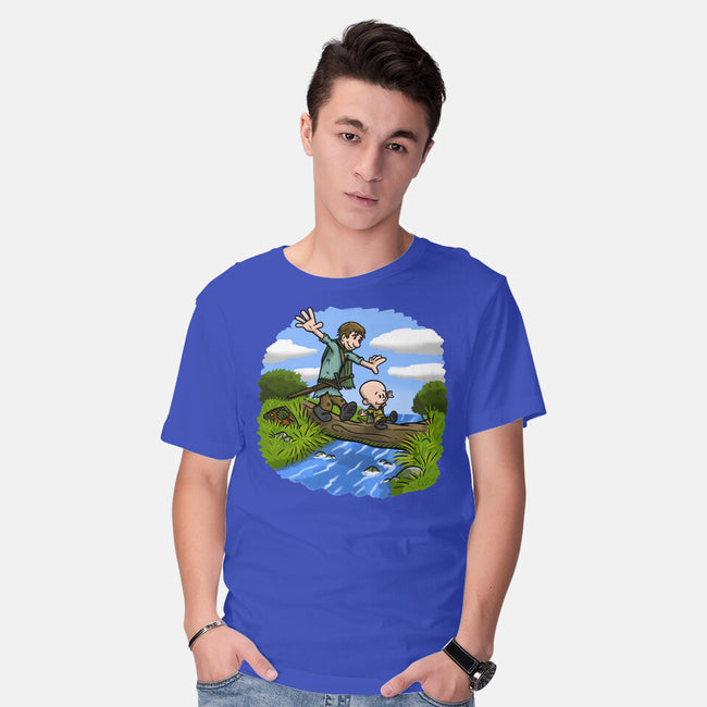 Dunk And Egg-Mens-Basic-Tee-Paul Simic