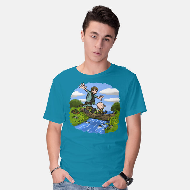 Dunk And Egg-Mens-Basic-Tee-Paul Simic