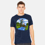 Dunk And Egg-Mens-Heavyweight-Tee-Paul Simic