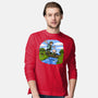 Dunk And Egg-Mens-Long Sleeved-Tee-Paul Simic