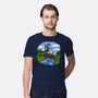 Dunk And Egg-Mens-Premium-Tee-Paul Simic