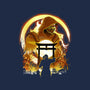 The Hell Ninja-Womens-V-Neck-Tee-dandingeroz