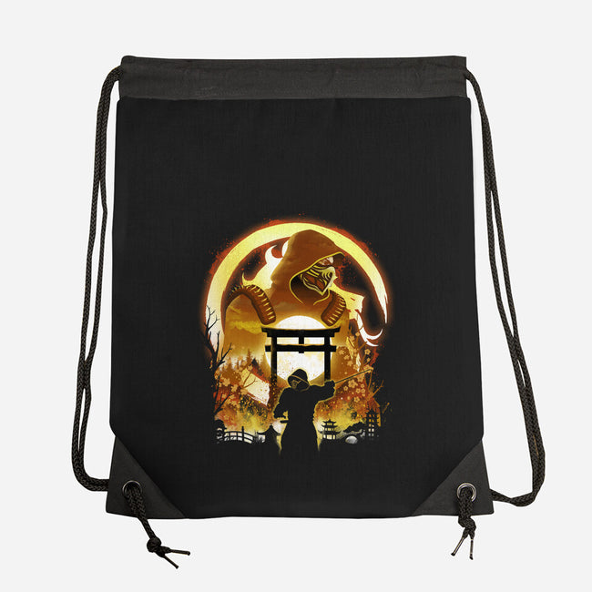 The Hell Ninja-None-Drawstring-Bag-dandingeroz