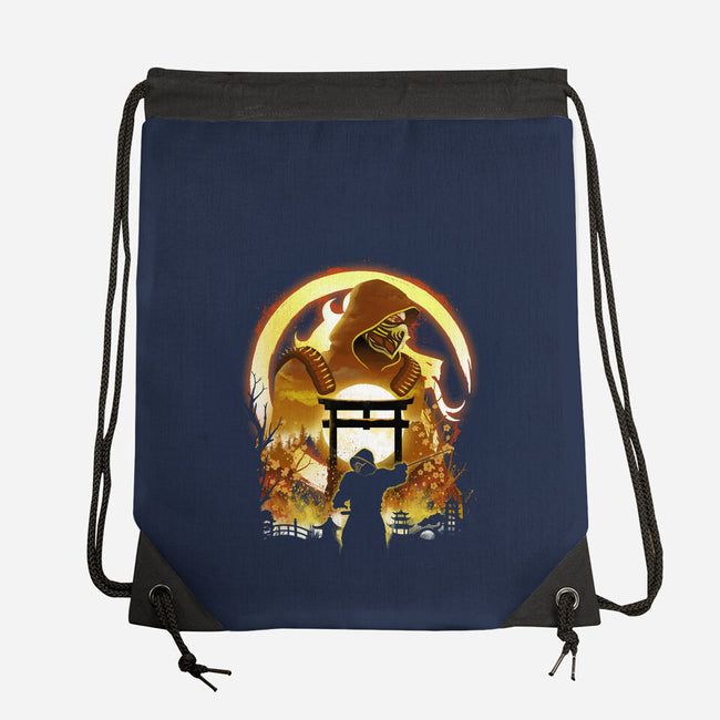 The Hell Ninja-None-Drawstring-Bag-dandingeroz