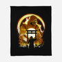 The Hell Ninja-None-Fleece-Blanket-dandingeroz