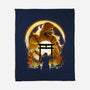The Hell Ninja-None-Fleece-Blanket-dandingeroz