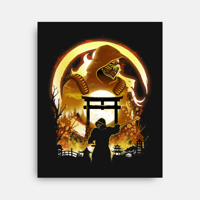 The Hell Ninja-None-Stretched-Canvas-dandingeroz