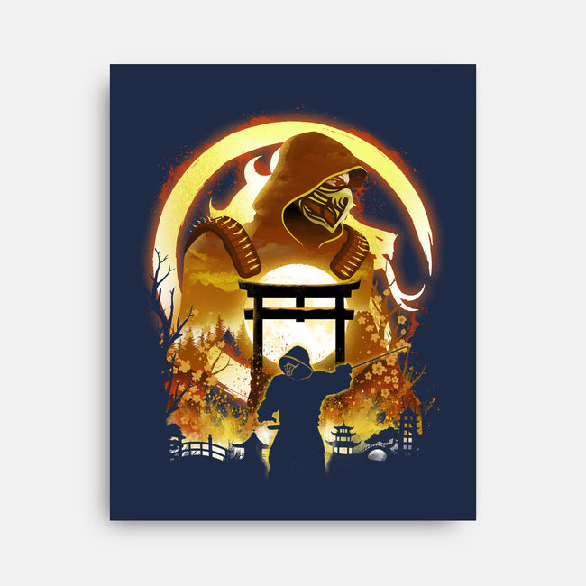 The Hell Ninja-None-Stretched-Canvas-dandingeroz