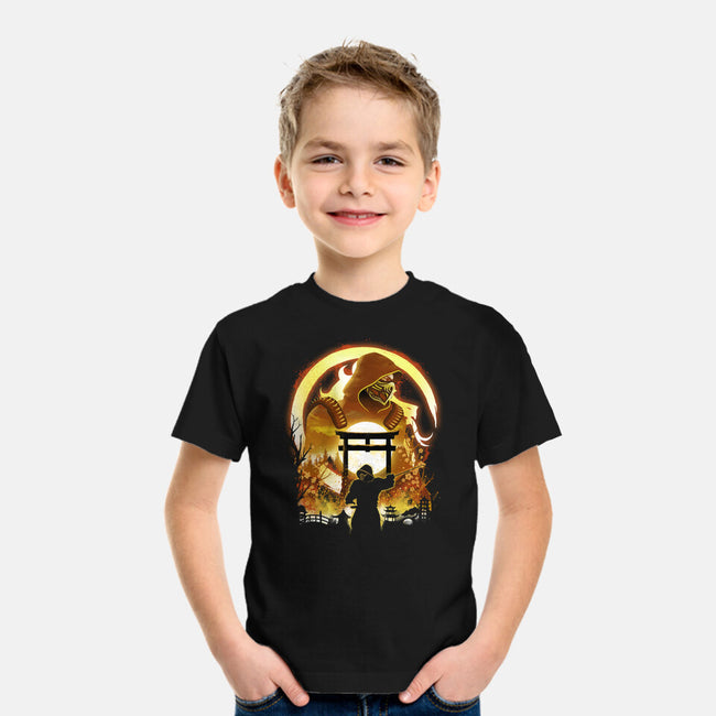 The Hell Ninja-Youth-Basic-Tee-dandingeroz