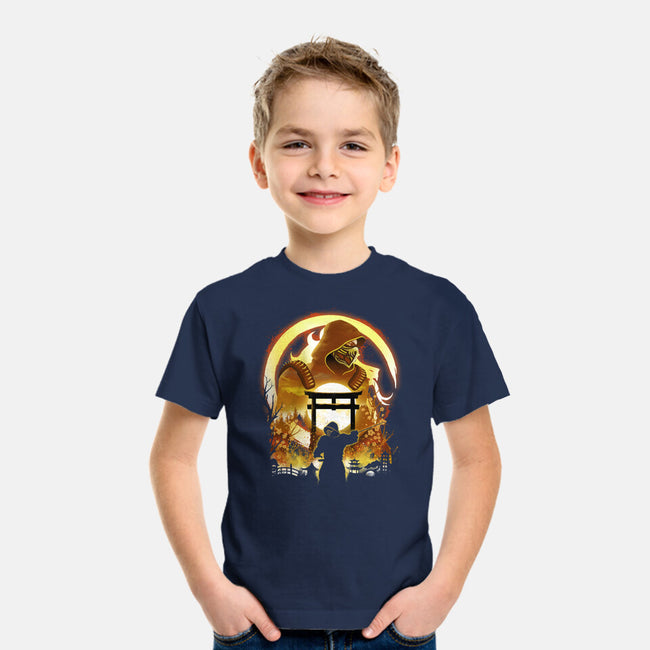 The Hell Ninja-Youth-Basic-Tee-dandingeroz
