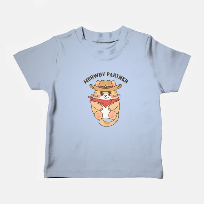 Meowdy Partner-Baby-Basic-Tee-robyriker