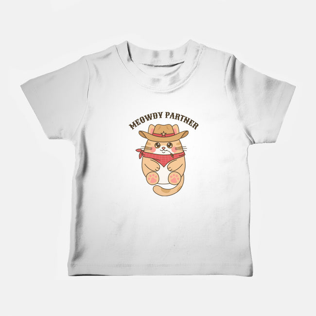 Meowdy Partner-Baby-Basic-Tee-robyriker