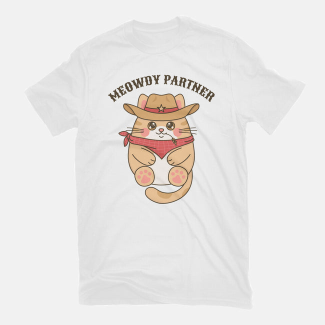 Meowdy Partner-Mens-Basic-Tee-robyriker