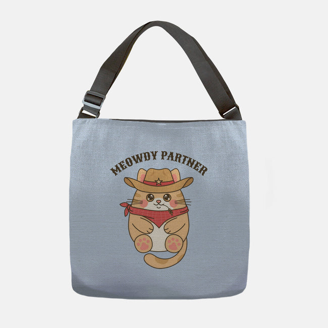 Meowdy Partner-None-Adjustable Tote-Bag-robyriker