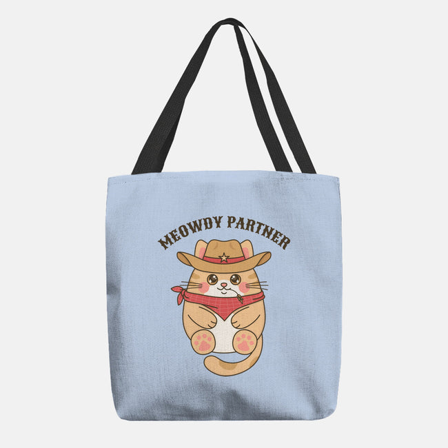 Meowdy Partner-None-Basic Tote-Bag-robyriker