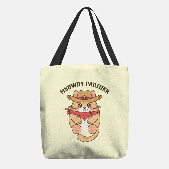 Meowdy Partner-None-Basic Tote-Bag-robyriker