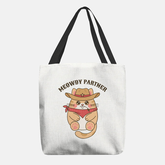 Meowdy Partner-None-Basic Tote-Bag-robyriker