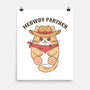 Meowdy Partner-None-Matte-Poster-robyriker