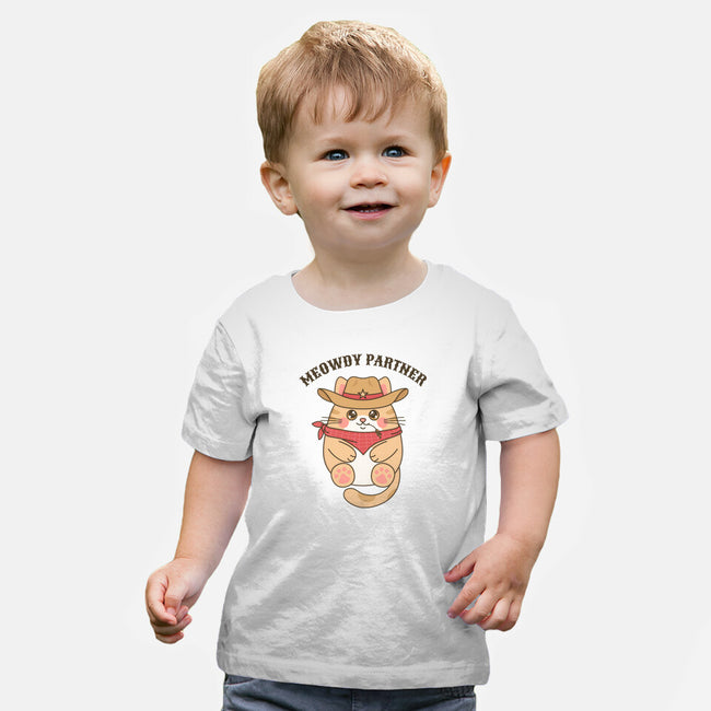 Meowdy Partner-Baby-Basic-Tee-robyriker